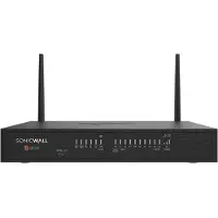 Dell SonicWall TZ Series (Gen 8) TZ 380W - Säkerhetsfunktion - med 1 år SonicWall Cloud Secure Edge - 2.5GbE, 5GbE, 1GbE - Wi-Fi 6 - 2.4 GHz, 5 GHz - So...