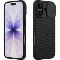 NILLKIN CamShield Pro magnetiskt fodral kompatibelt med MagSafe för iPhone 17 - Svart