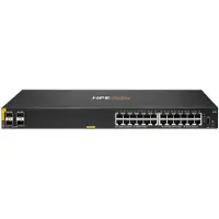 HP HPE Aruba Networking CX 6000 24p 10M/100M/1G Class4 PoE 4p SFP 1G 370W Switch - Switch - Administrerad - 24 x 10/100/1000 (PoE+) + 4 x gigabit SFP ...