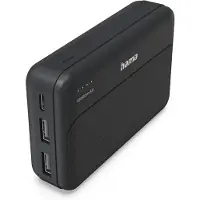 Hama Powerbank 10000 mAh LiPo Svart