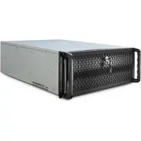 Inter-Tech IPC 4129L - Kan monteras i rack 4U - SSI EEB - ingen strömförsörjning (ATX / PS/2) - USB
