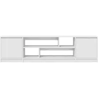 vidaXL TV-bänk vit 188,5x41x50 cm konstruerat trä