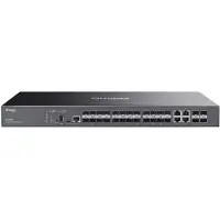 TP-LINK Omada Campus 24 portars SFP stapelbar Lite L3-hanterad switch med 4 10G-platser