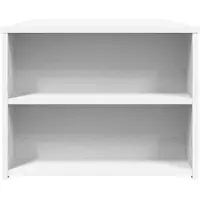 vidaXL Soffbord, Vitt, 102X55X42 Cm, Material av Träbaserat Material