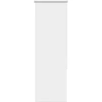 vidaXL Mörkläggningsrullgardin Vit 45X130 Cm Tyg Bredd 40,7 Cm