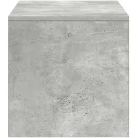 vidaXL Tv-bänk betonggrå 100x40x40 cm konstruerat trä