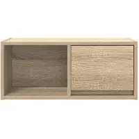 vidaXL TV-bänkar 2 st Sonoma ek 60x31x25,5 cm konstruerat trä