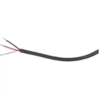 KASH 70I120 Mikrofonkabel 2 x 0.12 mm² Svart 20 m