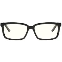 Gunnar Optiks Vertex, Rektangel, Spela, Svart, Acetat, Klar, Vertex