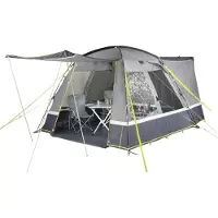 High Peak Trentino 2.0, Camping, Grupptält, Grå, Lime