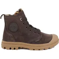 Palladium - Stövlar och kängor dam - Pampa Hi Zip Wl Wild W Dark Cocoa för UnisexUll - Storlek 40 - Brun