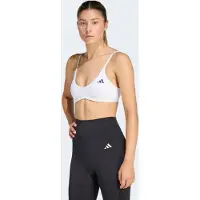 Adidas Sportbehå 'OPTIME ESSENTIALS' vit