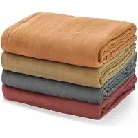 MOMCOZY 4-pack baby mottagnings-/swaddlefiltar 47 x 47 tum