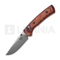 Benchmade SlipRidge fällkniv, wooden handle