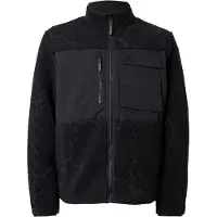 Volcom - Storm Stone Zip Fleece Raisin för Unisex - Storlek L - Svart
