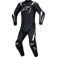 Alpinestars Missile V3 2-delad läderoverall Svart/Vit 54 Herrar sort