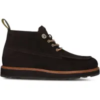 Blackstone Boots med snörning 'PERIDO ASHER MID' mörkbrun