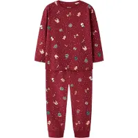 Name it Pyjamas 'NMNVISMAS' ljusgul / röd / vit
