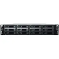Synology RX1223RP Expansion Unit - Kabinett för lagringsenheter - 12 fack (SATA) - kan monteras i rack - 2U - för HAT5300, RKS-02, SAT5210