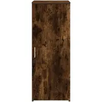 vidaXL Förvaringsskåp rökfärgad ek 40x45x103,5 cm konstruerat trä