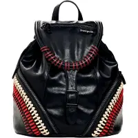 Desigual Ryggsäck kräm / vinröd / mörkröd / svart