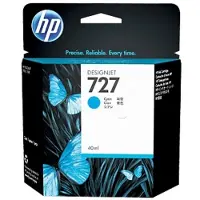 HP 727 (B3P13A) cyan bläckpatron (original)
