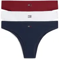 Tommy Hilfiger 3 Pack Rhinestone Flag Brazilian Briefs Gift Box