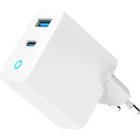 Gembird Gan Pd Qc 3.0 Väggladdare Med Usb-a Och Usb-c 65w
