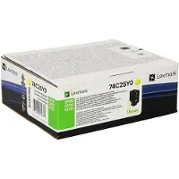 Lexmark toner 74C2SYE original gul 7 000 sidor