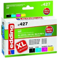 Edding Bläck Ersätter HP 950, 950XL, 951, 951XL Kompatibel Kombi-pack Svart, Cyan, Magenta, Gul 18-427