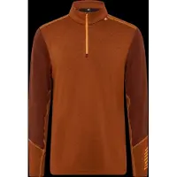 Helly Hansen Lifa Merino Midweight 1/2 Zip, Herr, Brun