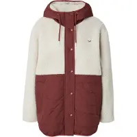 Iriedaily Övergångsjacka 'Arctik' bordeaux / off-white