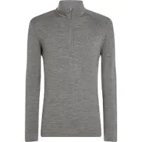 Icebreaker - Underställ - M Merino 260 Oasis LS Half Zip Gritstone Heather för UnisexUll - Storlek M - Grå