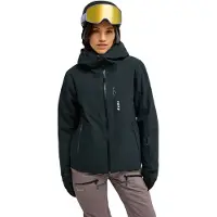 Roxy - Skidjackor dam - 20K Ridgemount Jacket True Black för Unisex - Storlek L - Svart