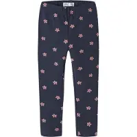 Name it Leggings 'NMFDAVINA' marinblå / syrén