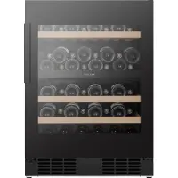Hisense RW3N122GSLF, Vinkylare med kompressor, Fristående, 46 flaska/flaskor, 60 W, Svart, Svart