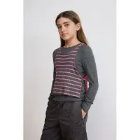 Desigual T-shirt mörkgrå / rosa