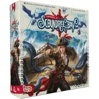 OEM Fortunes of Scoundrel Bay Brädspel - Pirattema Eurospel för Familj och Vänner, Åldrar 14+