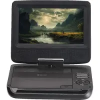 Denver Portable DVD-spelare 7-tums skärm inbyggt batteri
