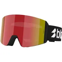 Bliz - Skidglasögon - G003 Matte Black/Brown för UnisexSilikon - Svart