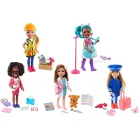 Mattel Lekset, Chelsea Docka Astronom, Brunettdocka med 5 Vetenskapliga Tillbehör
