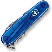 Victorinox Spartan, Swiss pocket knife, transparant blue