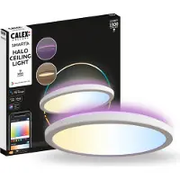 Calex Smart taklampa vit 29,5 cm inkl LED RGBW IP54 - Siem