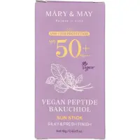 MARY & MAY Vegan Peptide Bakuchiol Sun Stick Spf 50 18 G
