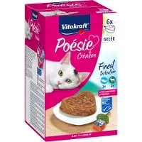 Vitakraft Poésie Création i gelé våtfoder katt multipack
