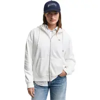 Gant Sweatjacka naturvit
