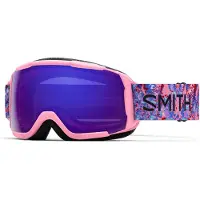 Smith - Skidglasögon - Grom Bright Pink Lofi Butterfly / Chromapop Everyday Violet Mirror för Unisex