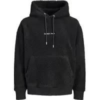 Jack & Jones Tröja 'JORNORREBRO' svart / vit