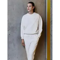 Tommy Life Överstor Sweatshirt och Byxor med Elastisk Midja Set
