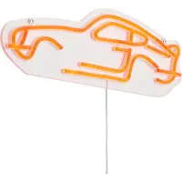 QAZQA Neon Vägglampa Orange Inkl. LED - Bil